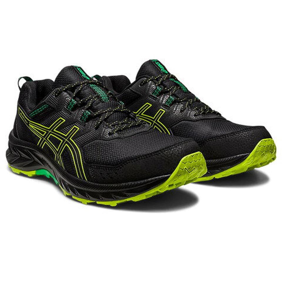 【12/10 24h限定 エントリー＆対象4店舗買い回りで最大P10倍！】アシックス（ASICS）（メンズ）ランニングシューズ ゲル ベンチャー 9 ブラック 1011B486.003 スニーカー トレーニング トレイルラン ハイキング 通勤 通学