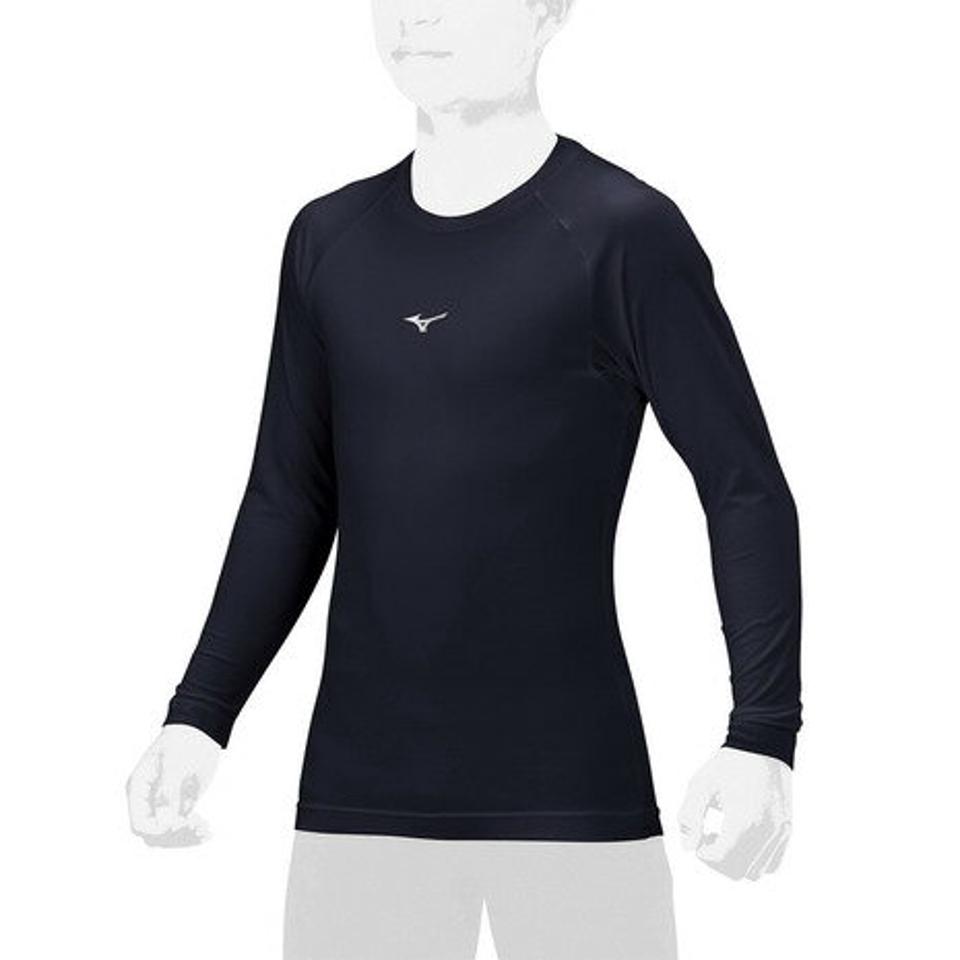ミズノ（MIZUNO）（キッズ）野球 ジュニア 練習着 アンダーシャツ ローネック長袖 12JAAP5014
