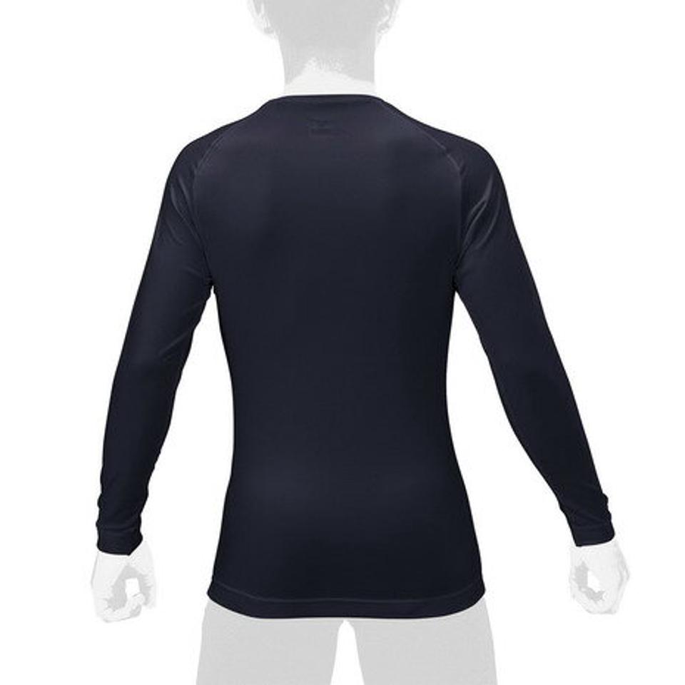 ミズノ（MIZUNO）（キッズ）野球 ジュニア 練習着 アンダーシャツ ローネック長袖 12JAAP5014