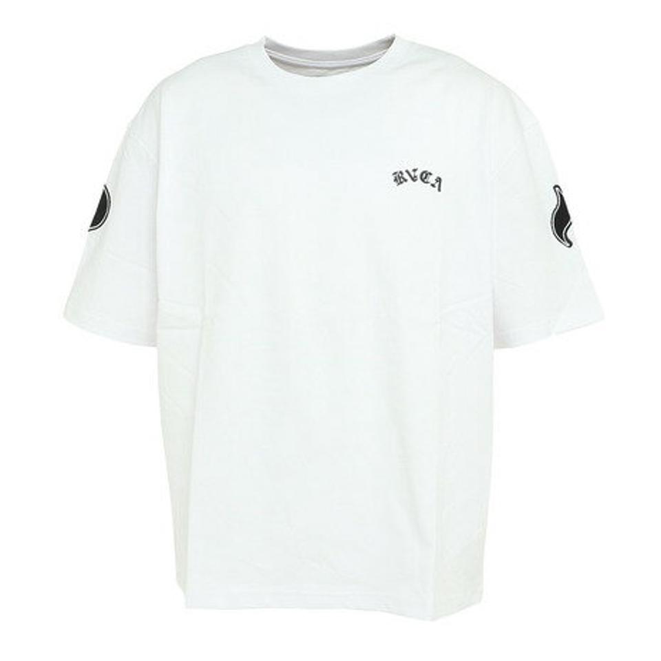 ルーカ(RVCA)(メンズ)半袖Tシャツ メンズ OE FAKE RVCA BD041227 WHT