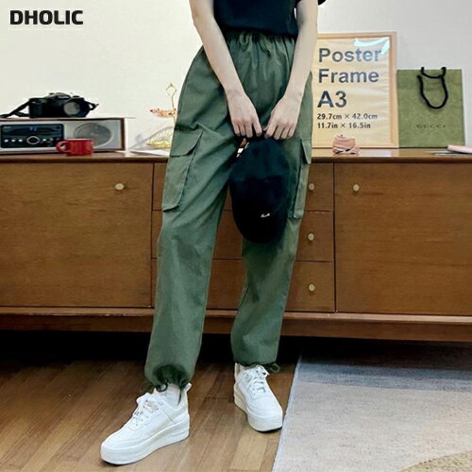 2WAYストリングカーゴパンツ・p004198 レディース 【pt】パンツ ロング丈 単色 無地 シンプル ベーシック 2WAY ストリング カーゴ ウエストゴム ストレート ジョガー 春 夏 秋 カジュアル ラフ ストリート 韓国ファッション MKT