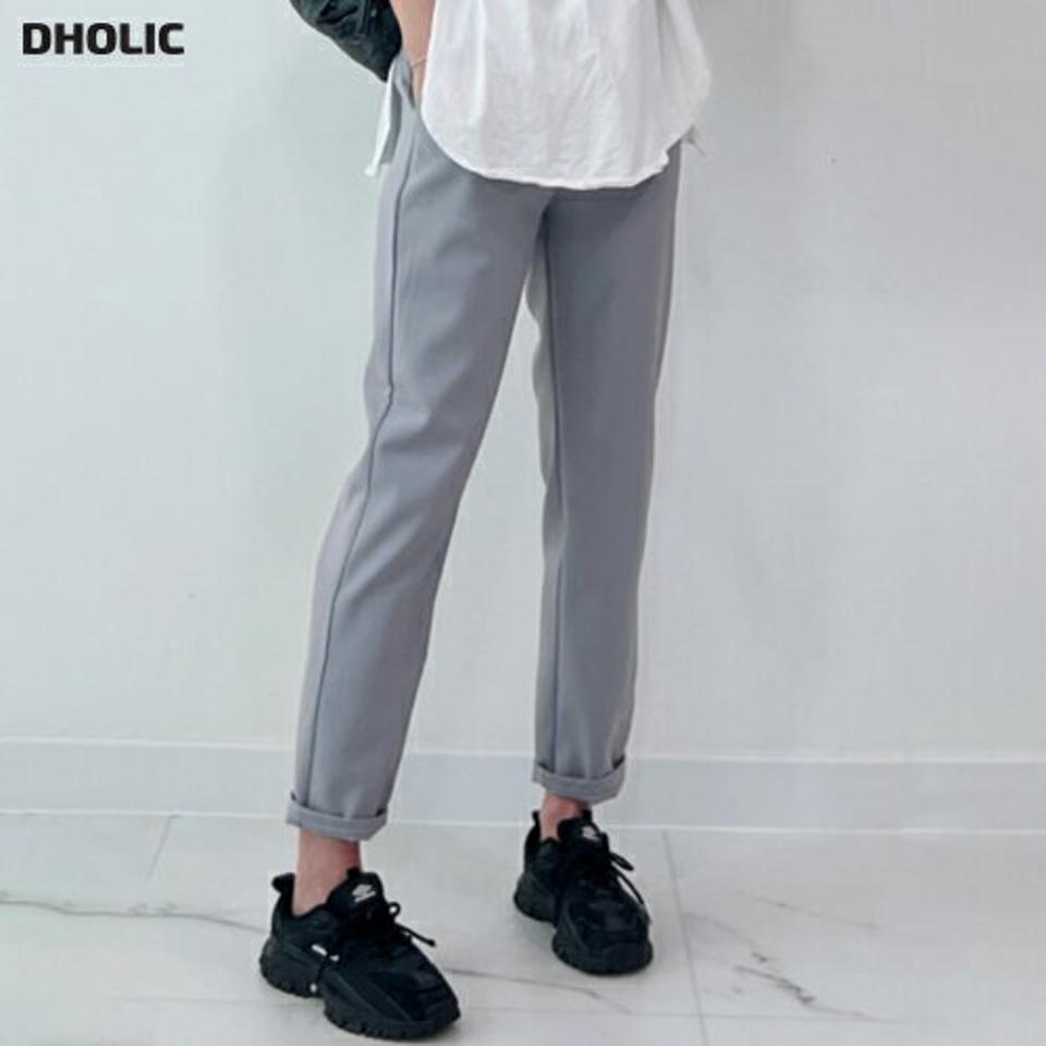 ドロストーイージースリムパンツ・p004139 レディース 【pt】パンツ ロング丈 単色 無地 シンプル ベーシック ドロスト イージー スリム 細身 タイト スリム 細身 タイト パステル 春 夏 秋 冬 カジュアル 韓国ファッション MKT