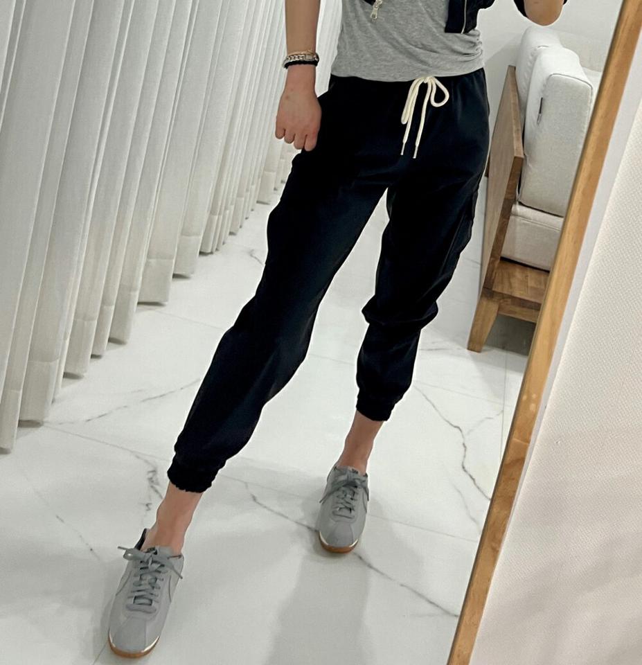 配色ドロストジョガーカーゴパンツ・p004137 レディース 【pt】パンツ ロング丈 単色 無地 シンプル ベーシック 配色 ドロスト ジョガーパンツ カーゴ 春 夏 カジュアル ラフ ストリート スリム 細身 韓国ファッション MKT