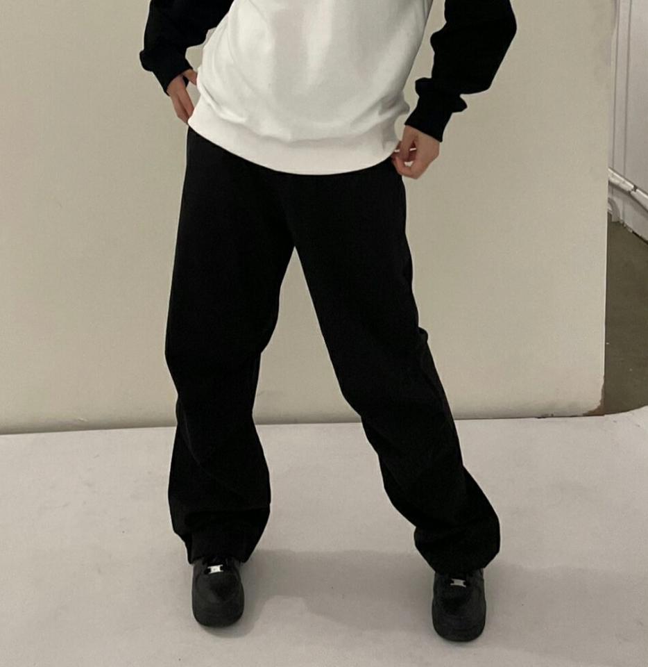 2WAYドロストヘムパンツ・p004114 レディース 【pt】パンツ ロング丈 ワイド 単色 無地 シンプル ベーシック 2WAY ストレート ジョガー 春 夏 秋 冬 ドロスト カジュアル ラフ ゆったり ストリート 韓国ファッション MKT