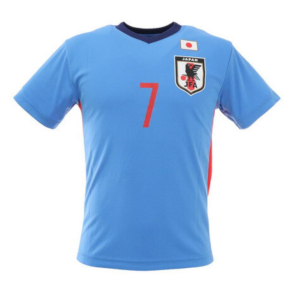 ジェイエフエー（JFA）（メンズ、レディース）プレーヤーズTシャツ 2020 柴崎岳 SS(XS)サイズ O3-394