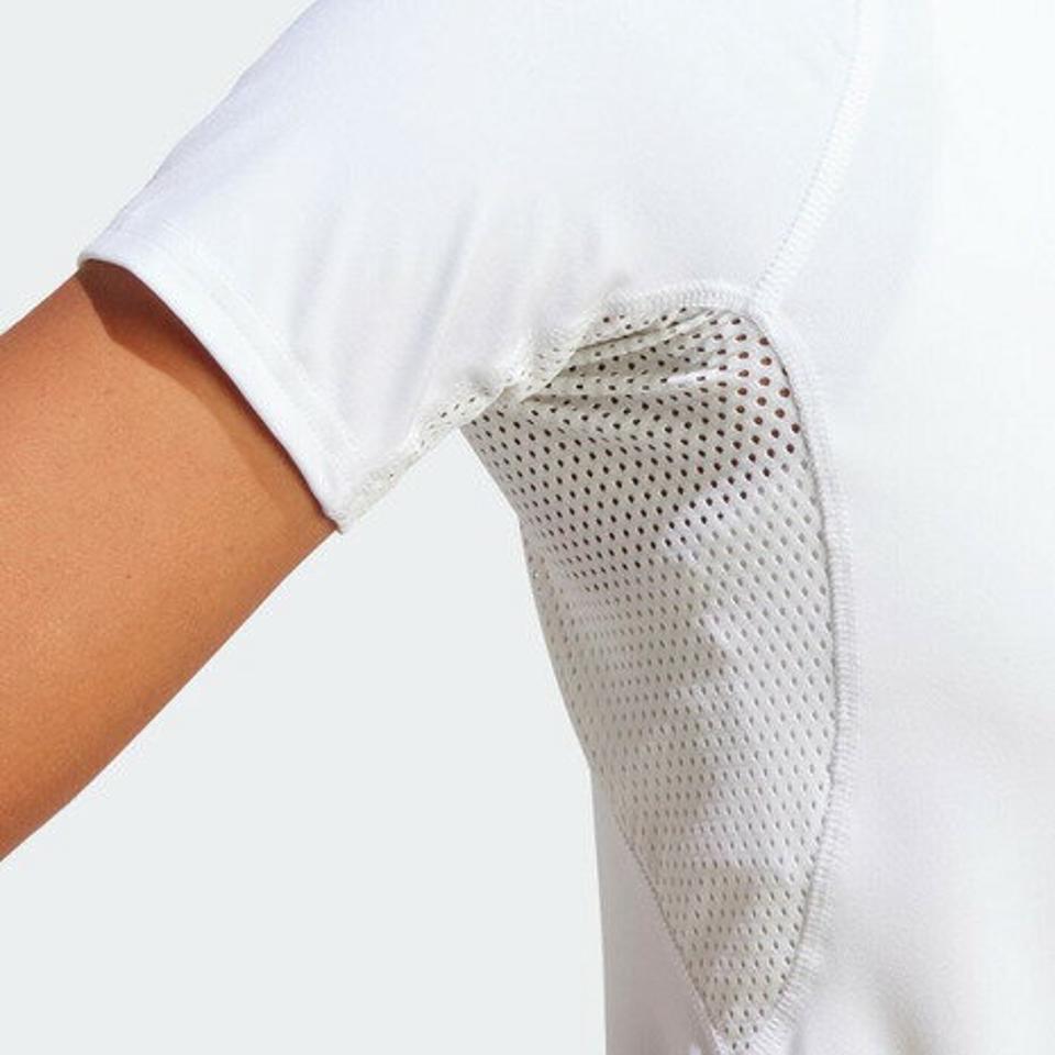 【20%OFFクーポン対象！3/17まで】アディダス（adidas）（レディース）半袖 Tシャツ レディース 白 パーレイ ラン ファスト UU585-HA4299