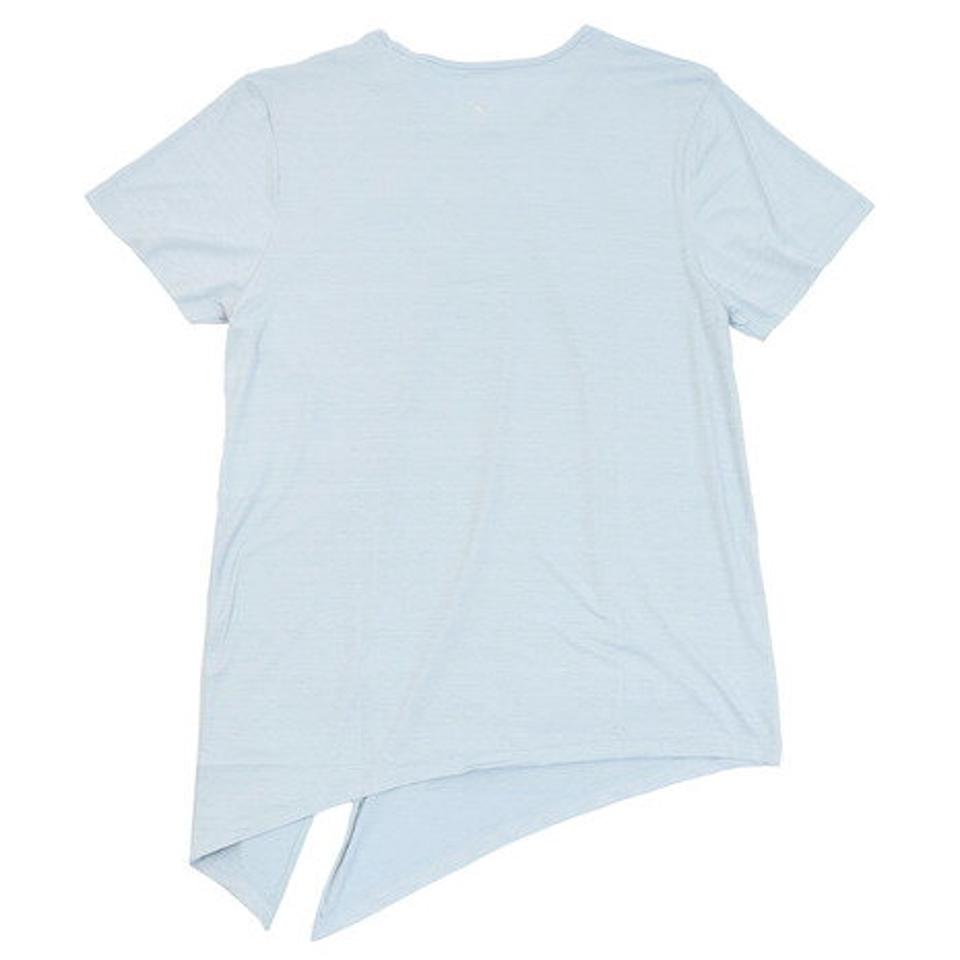 ウィッテム（HUITIEME）（レディース）フィットネス スラブ チュニックTシャツ HU20SDSK821004LBLU