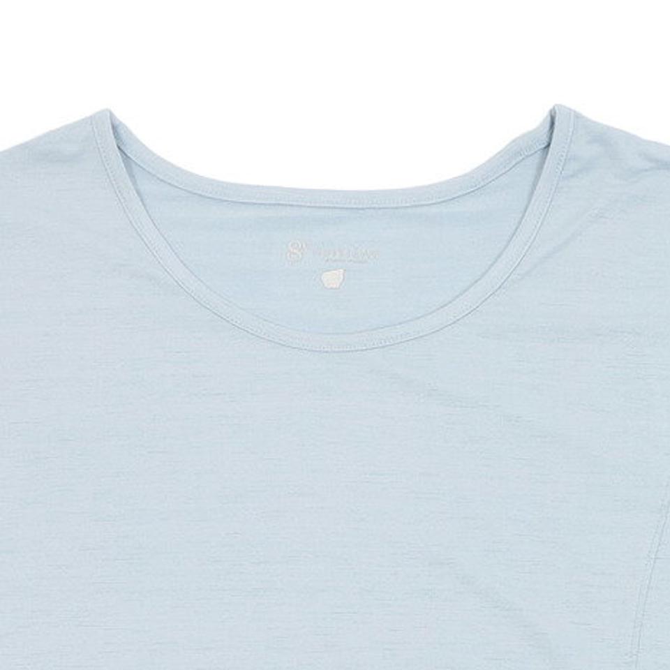 ウィッテム（HUITIEME）（レディース）フィットネス スラブ チュニックTシャツ HU20SDSK821004LBLU
