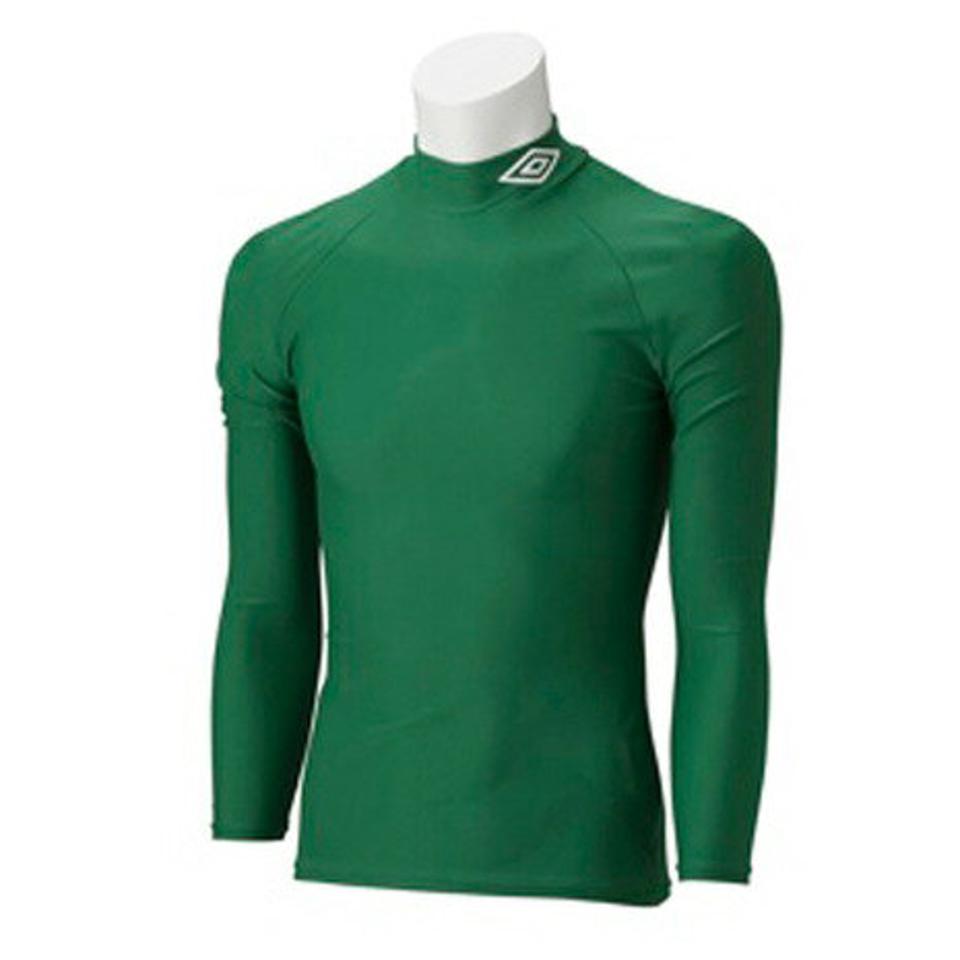 【2点10%OFFクーポン対象！8/17まで】アンブロ（UMBRO）（メンズ）サッカーウェア 長袖コンプレッションシャツ UAS9300 KLY
