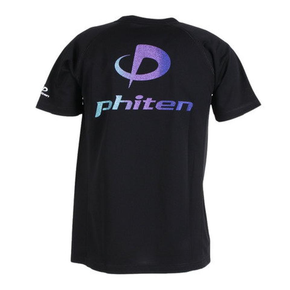 ファイテン(PHITEN)(メンズ、レディース)バレーボールウェア 半袖Tシャツ スムースドライ GRABL 3122JG51100