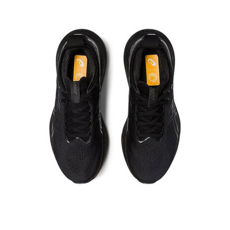 アシックス（ASICS）（レディース）ランニングシューズ ゲル ニンバス 25 ブラック 1012B356.002 スニーカー ジョギング トレーニング クッション