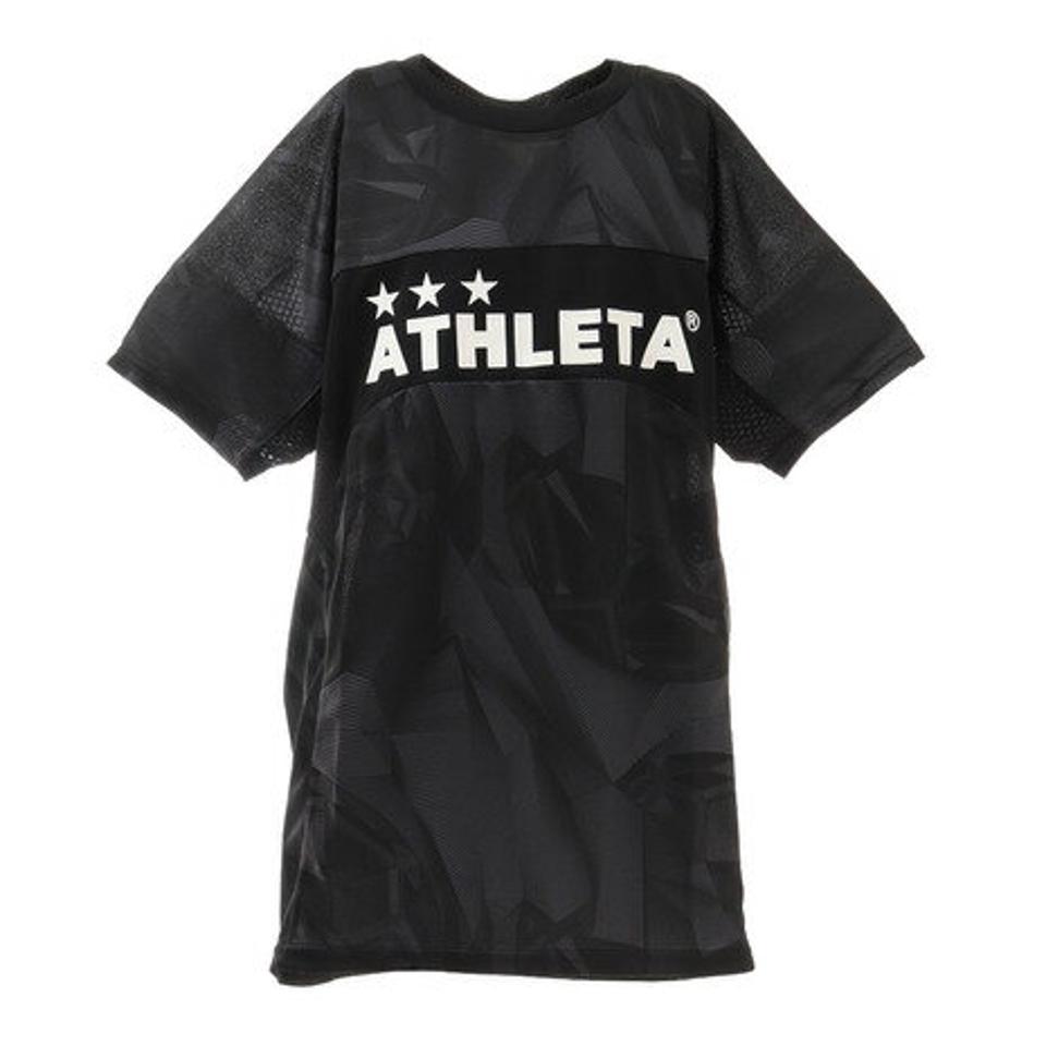 アスレタ（ATHLETA）（キッズ）サッカーウェア 半袖 Tシャツ ジュニア ニットメッシュ プラクティスシャツ 2343J フットサルウェア