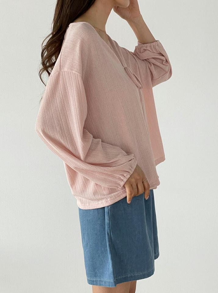 【10%OFF】リブキャミ&リボンカーディガンSET・t00624 レディース 【tops】 韓国ファッション アンサンブル キャミソール リブ ギャザー ラウンドネック セミクロップド カーディガン Vネック リボン 長袖 ルーズフィット 無地 ラブリー 春 夏 カジュアル kw