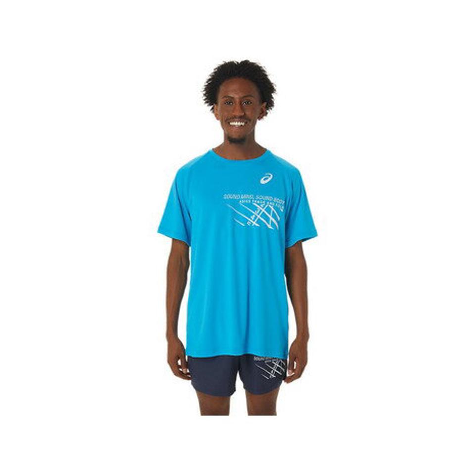 アシックス（ASICS）（メンズ）陸上ウェア 半袖Tシャツ 2091A626.409