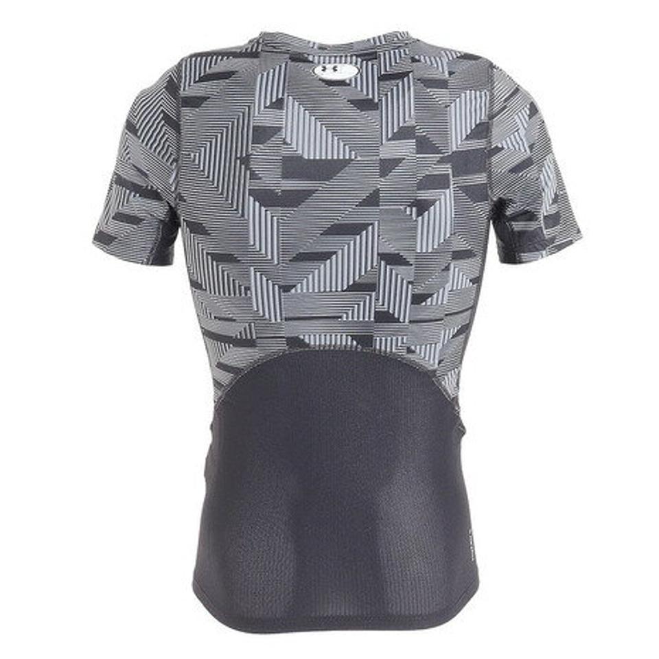 アンダーアーマー（UNDER ARMOUR）（メンズ）半袖シャツ メンズ アイソチル コンプレッション NV 1378345 001 冷感 速乾 ヒートギア(夏向け)