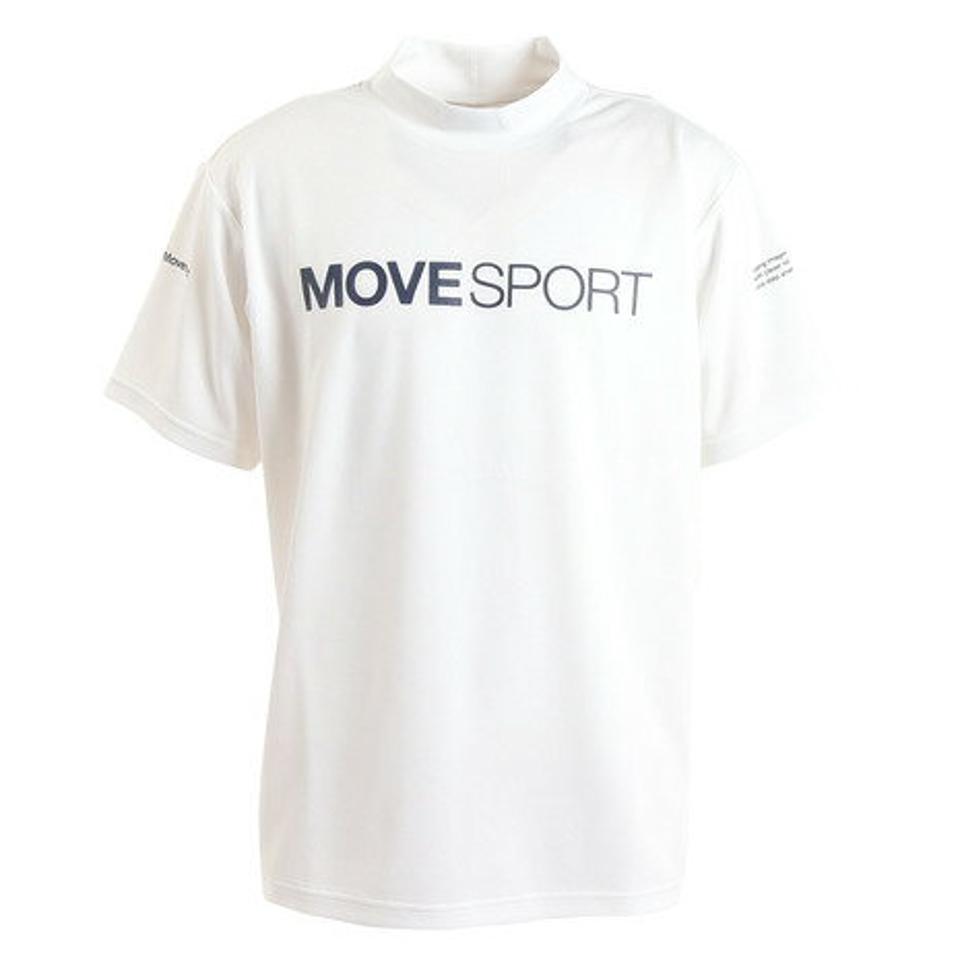 デサント（DESCENTE）（メンズ）半袖Tシャツ メンズ 白 スムースモックネックシャツ DX-C2501XB WH