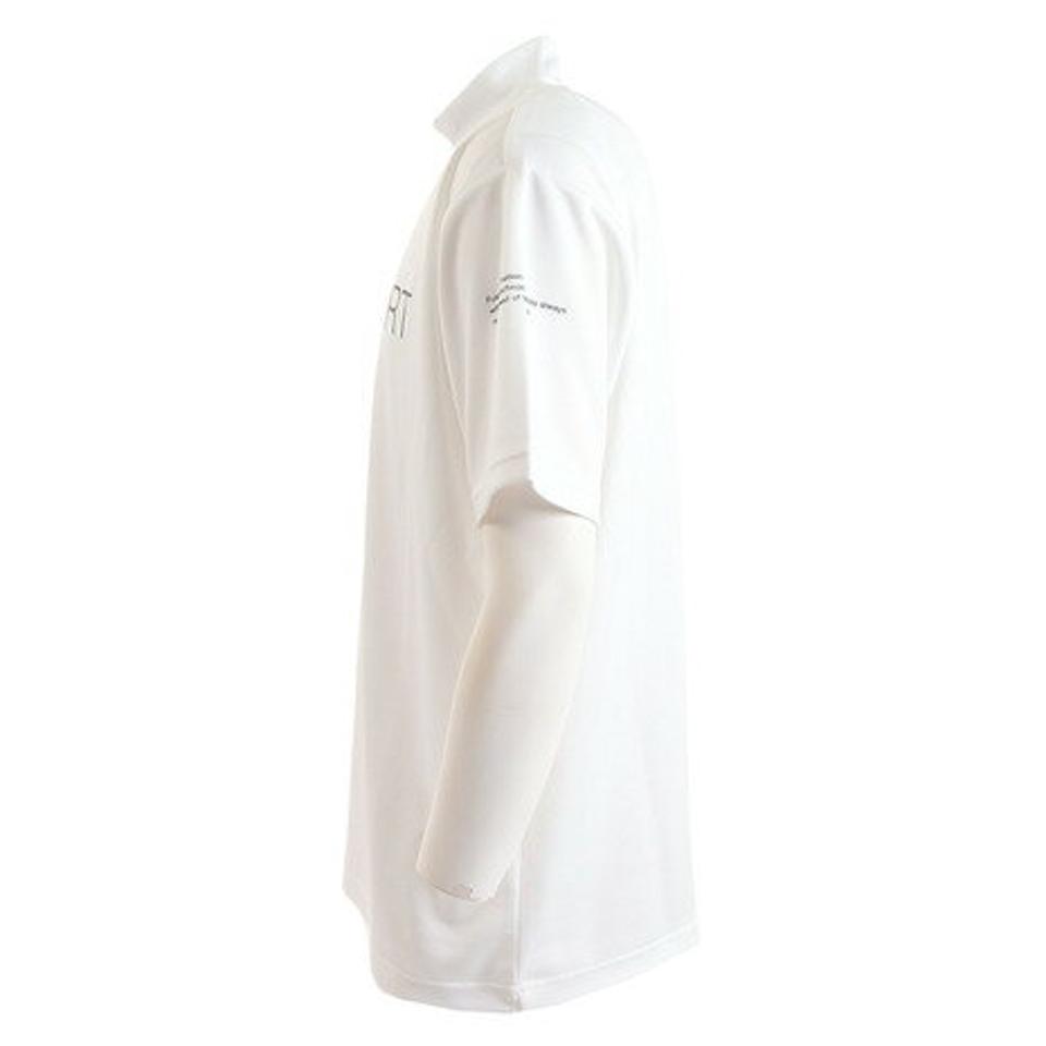 デサント（DESCENTE）（メンズ）半袖Tシャツ メンズ 白 スムースモックネックシャツ DX-C2501XB WH