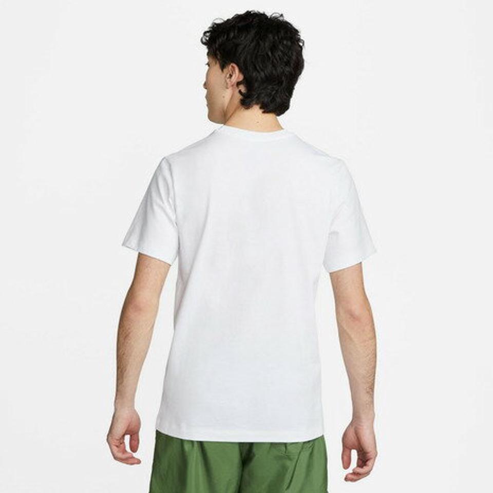ナイキ（NIKE）（メンズ）半袖Tシャツ メンズ 白 コットン NSW BRANDRIFFS HBR FB9816-100