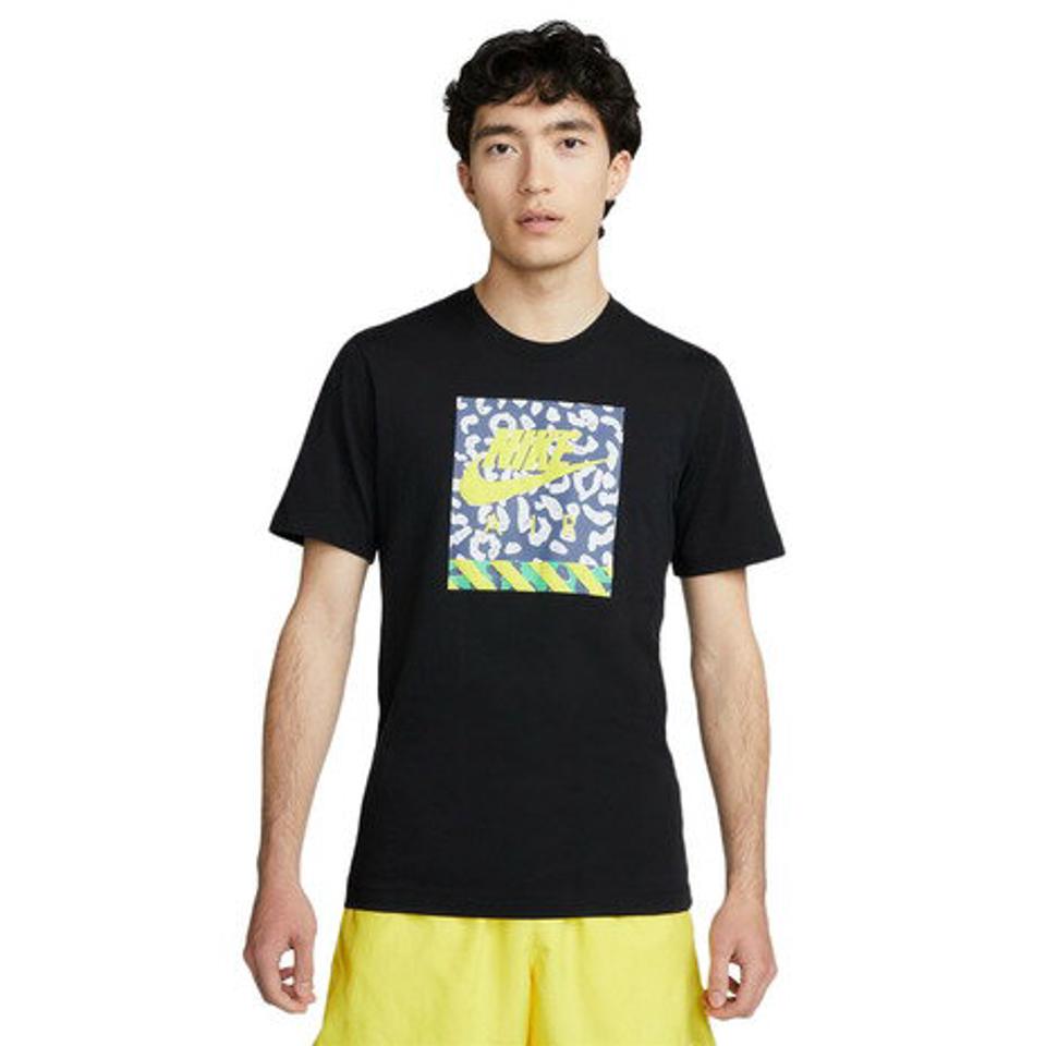 ナイキ（NIKE）（メンズ）半袖Tシャツ メンズ 黒 コットン NSW BRANDRIFFS HBR FB9816-010