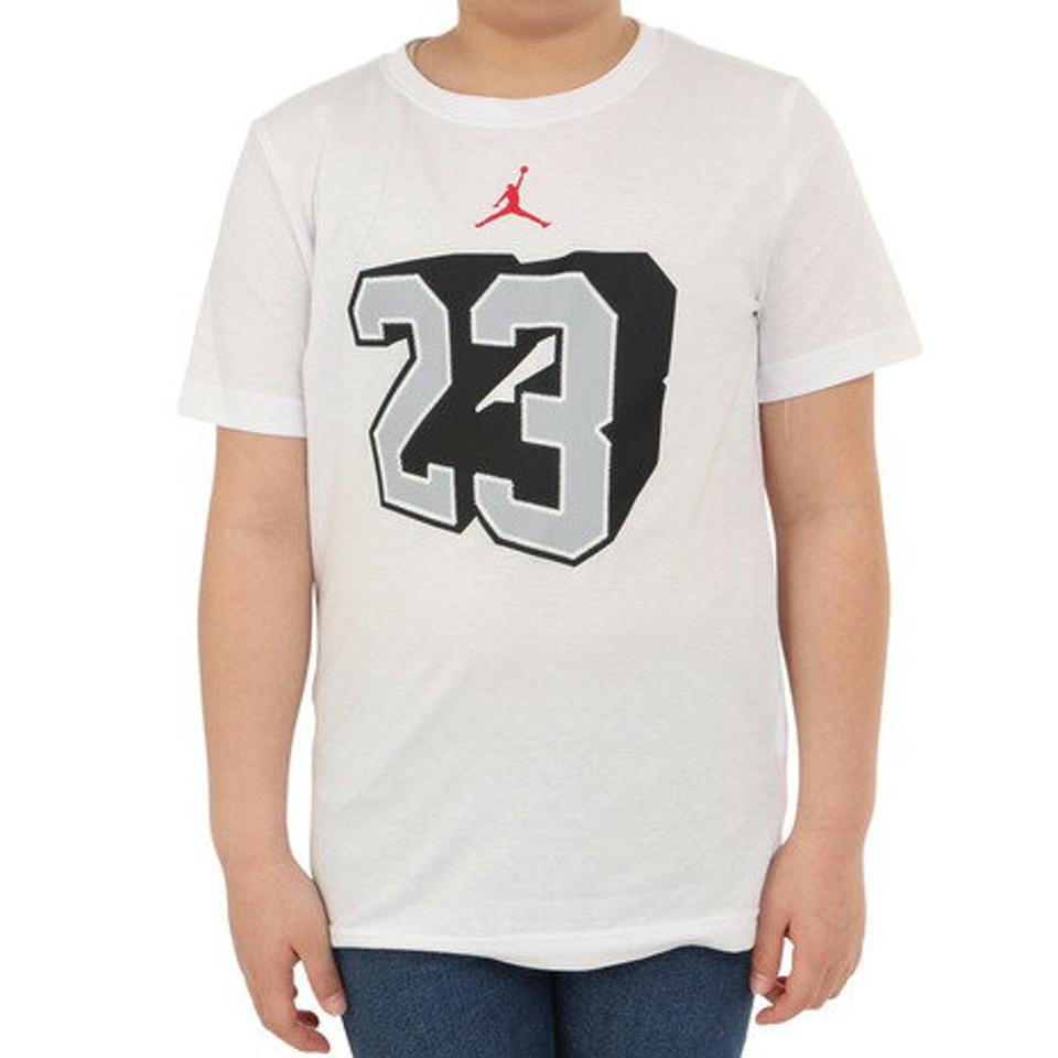 ジョーダン（JORDAN）（キッズ）半袖Tシャツ キッズ 23 BLOCK CITY 95C185-001