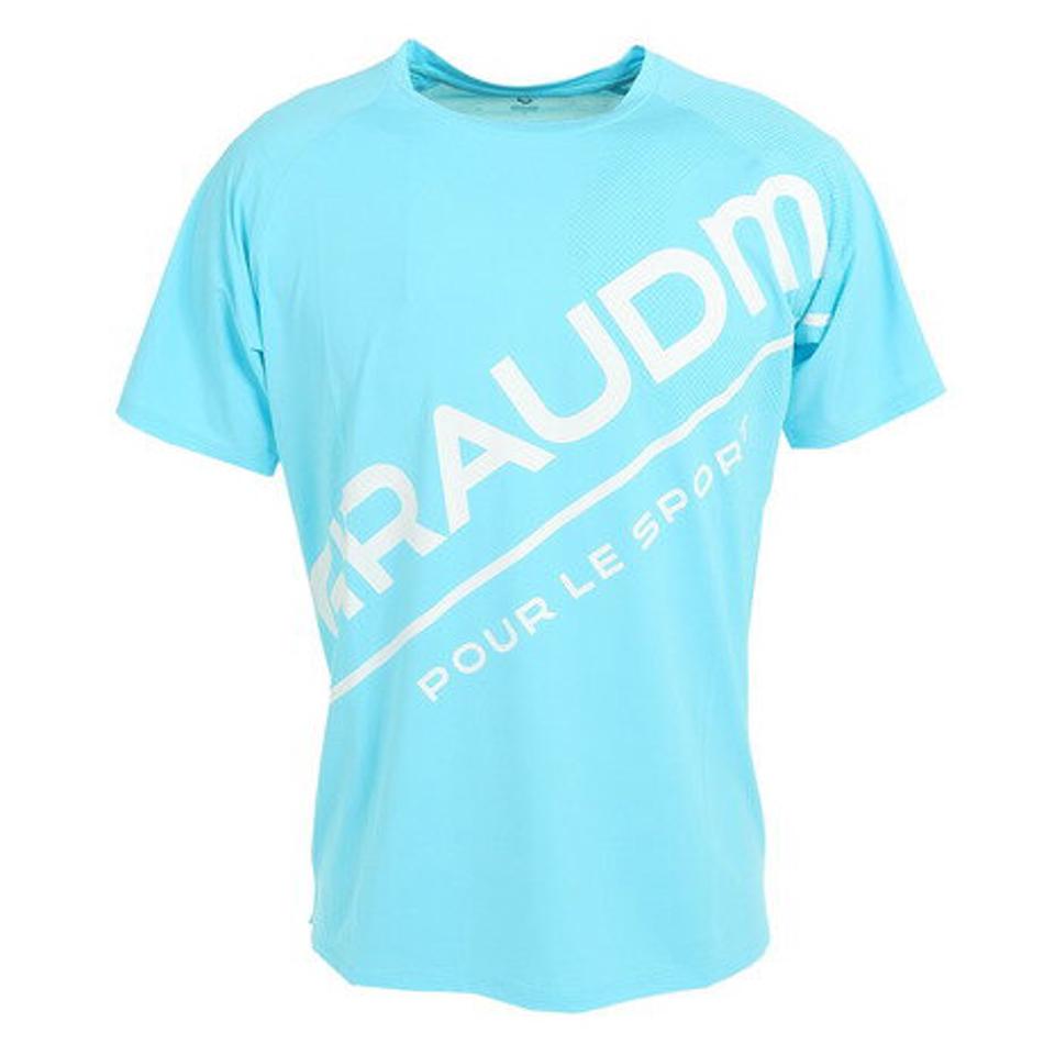 ジローム(GIRAUDM)(メンズ)ドライプラスクール 半袖プリントTシャツ CT3S0029-TR863-GRHD TQB