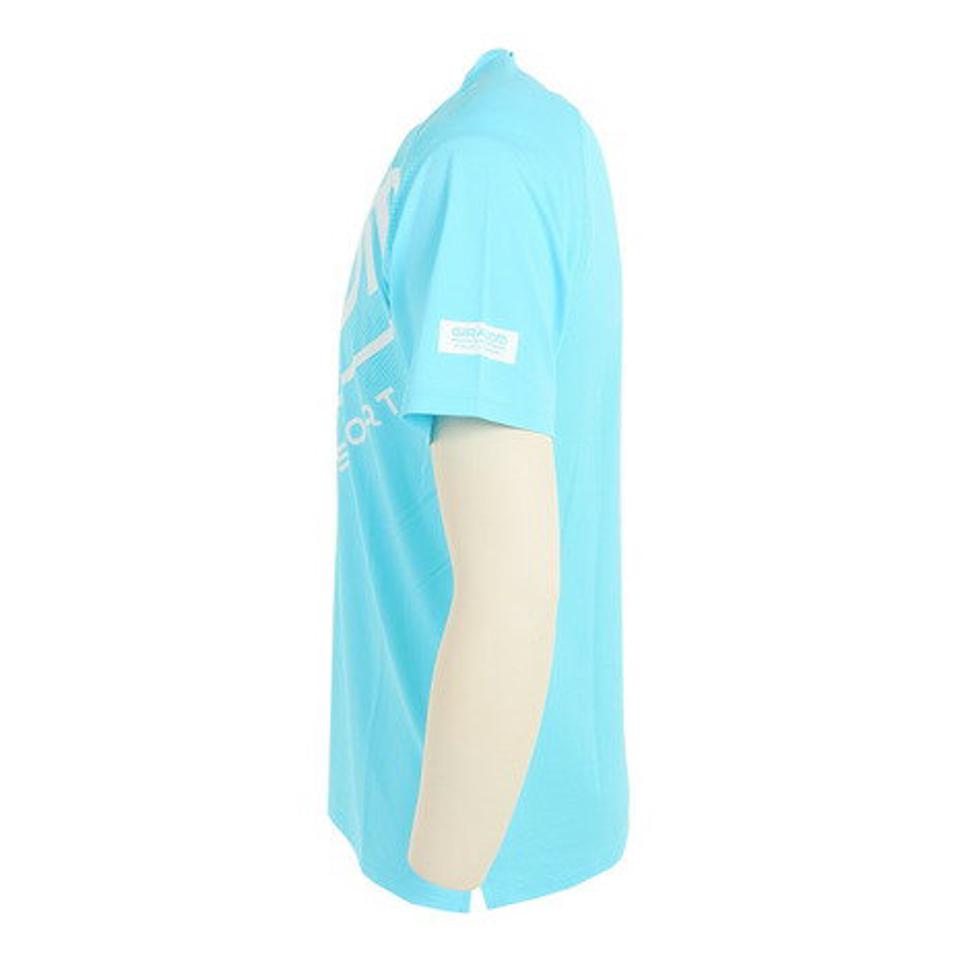 ジローム(GIRAUDM)(メンズ)ドライプラスクール 半袖プリントTシャツ CT3S0029-TR863-GRHD TQB