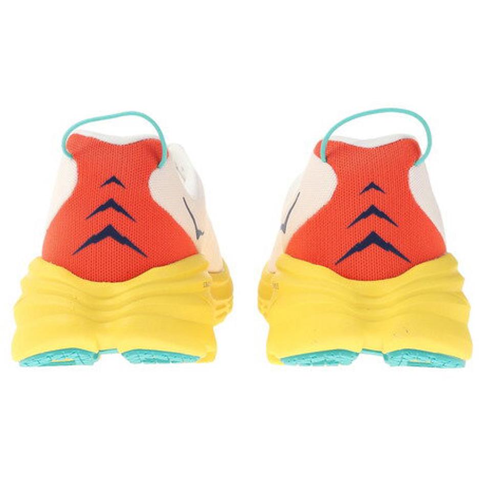 ホカ（HOKA）（メンズ）ランニングシューズ リンコン3 ホワイト イエロー 1119395-WEGG スニーカー トレーニング ジョギング 軽量 クッション