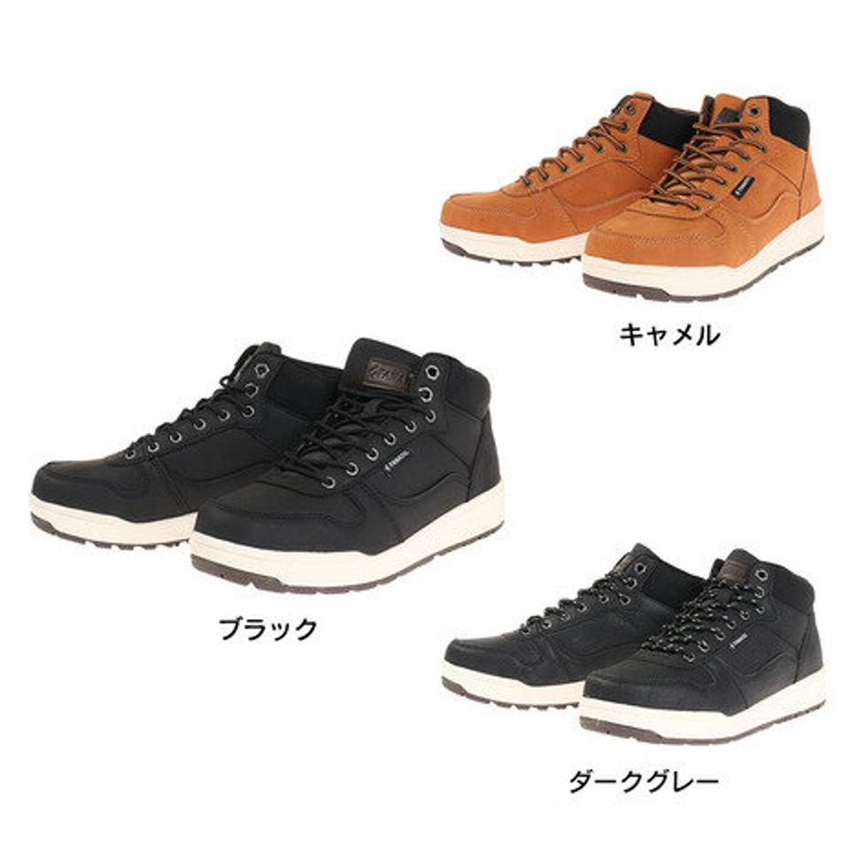 ファナティック（FANATIC）（メンズ）スニーカー FAスニーカーブーツ ブラック F61150BLK カジュアルシューズ ハイカット タウン 防水 おしゃれ 冬