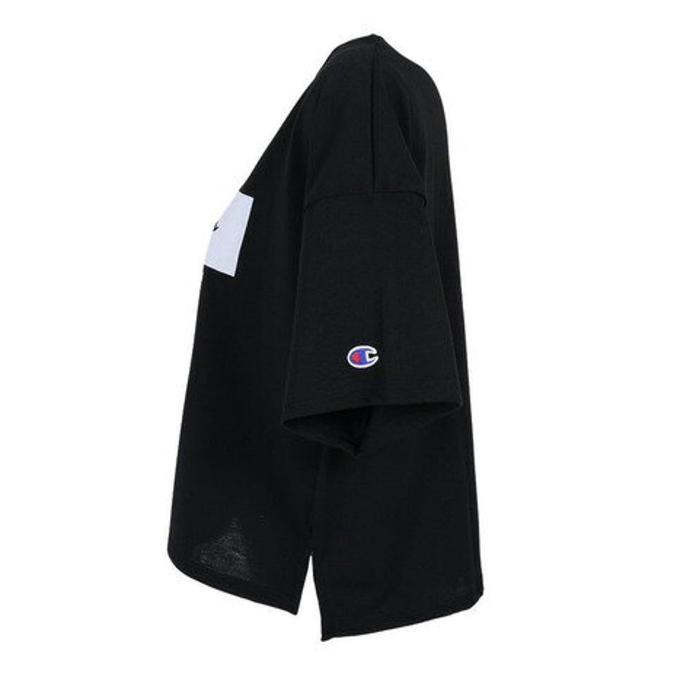 チャンピオン(CHAMPION)(レディース)半袖Tシャツ レディース 黒 ショートスリーブTシャツ CW-XS316 090