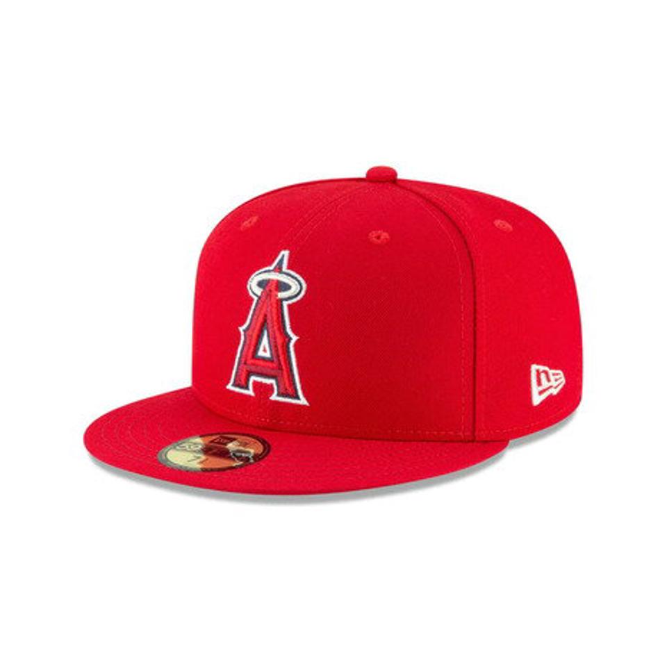 ニューエラ（NEW ERA）（メンズ）キャップ 59FIFTY MLBオンフィールド ロサンゼルス・エンゼルス ゲーム 13554995