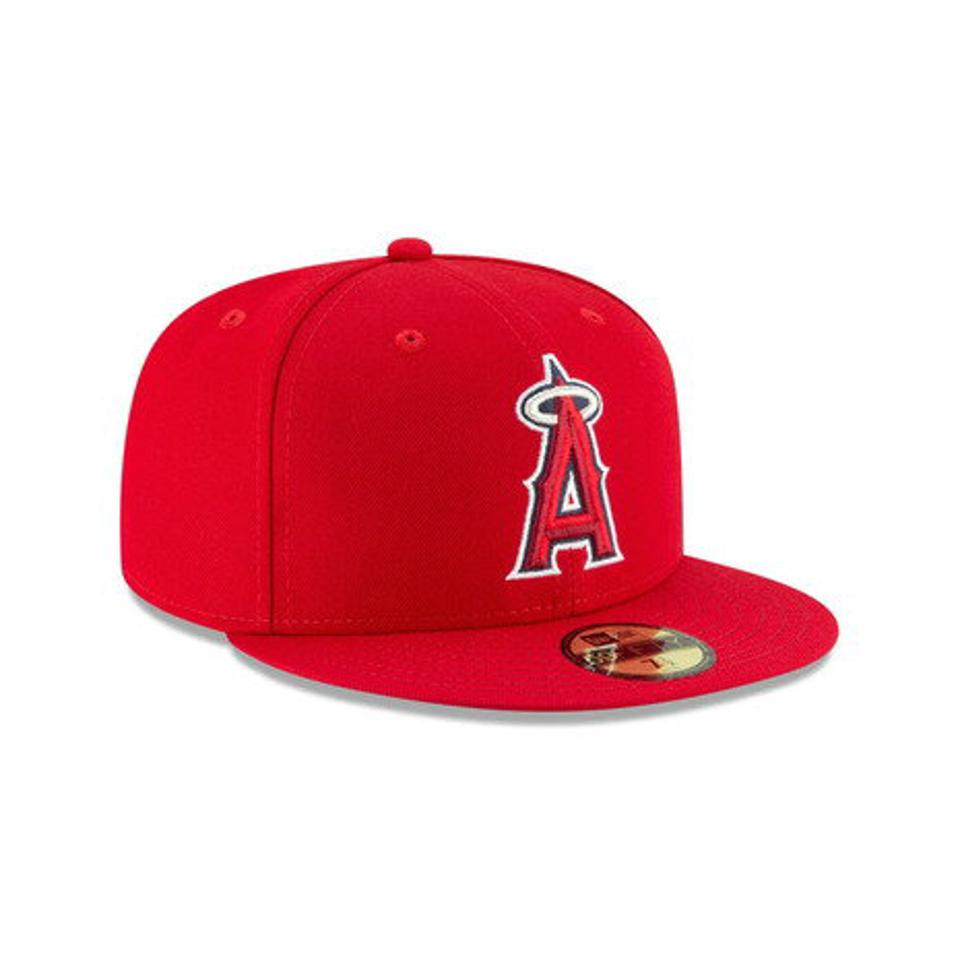 ニューエラ（NEW ERA）（メンズ）キャップ 59FIFTY MLBオンフィールド ロサンゼルス・エンゼルス ゲーム 13554995