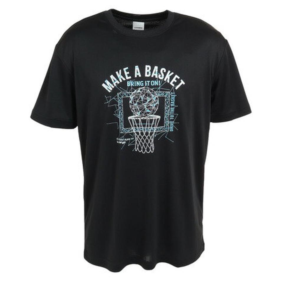 コンバース(CONVERSE)(メンズ)バスケットボールウェア プリントTシャツ CB231370-1924