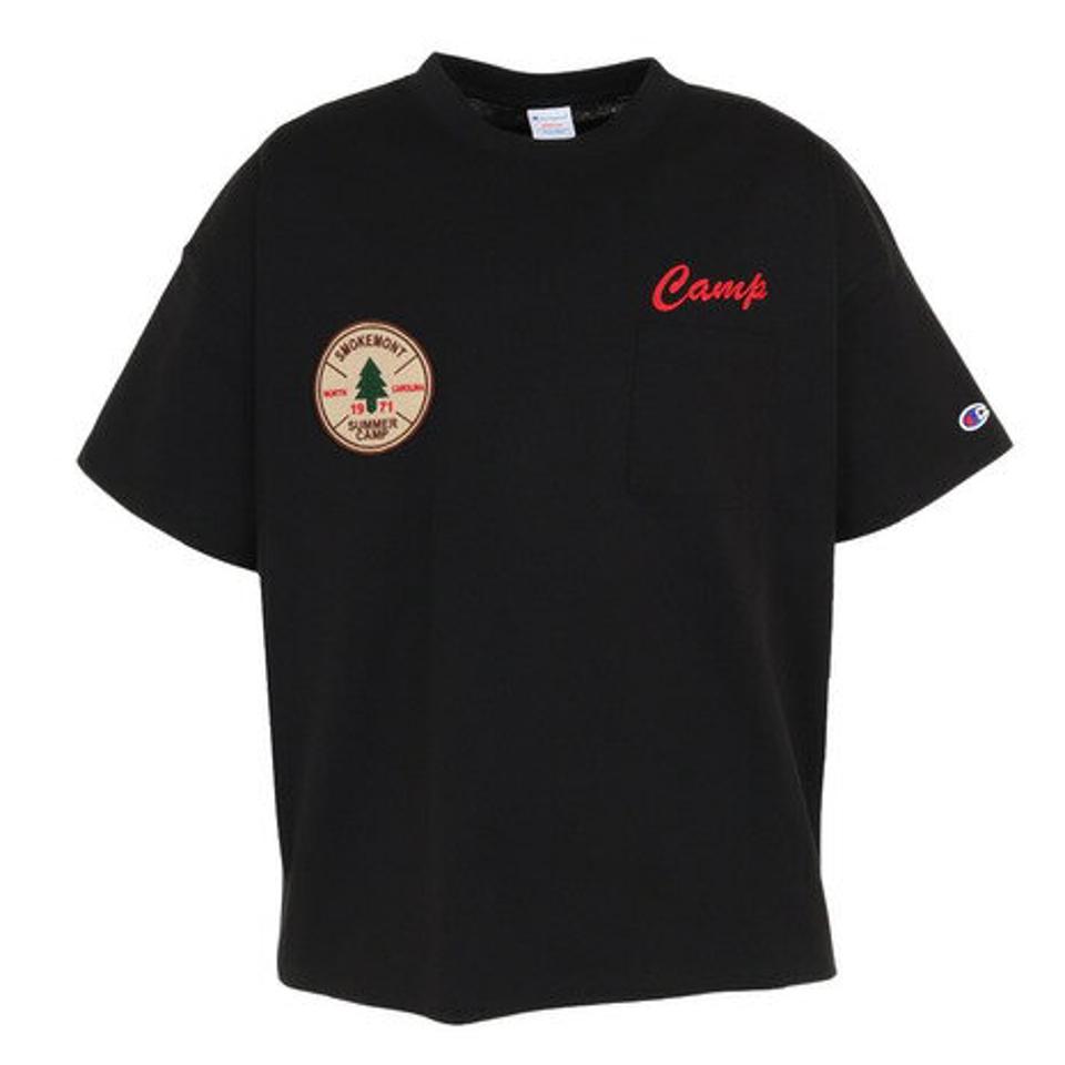 【2点で10%OFFクーポン対象!5/25まで】チャンピオン-ヘリテイジ(CHAMPION-HERITAGE)(メンズ)半袖Tシャツ メンズ ポケット ショートスリーブ C3-X310 090