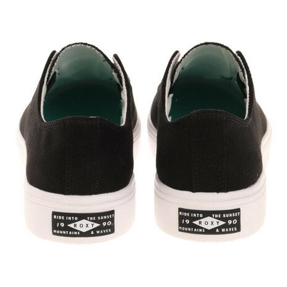 ロキシー（ROXY）（レディース）レディース スニーカー キャンパス地 スリッポン ライトアップキャンパス 黒 LIGHT UP CANVAS ブラック 21SPRFT211404BLK