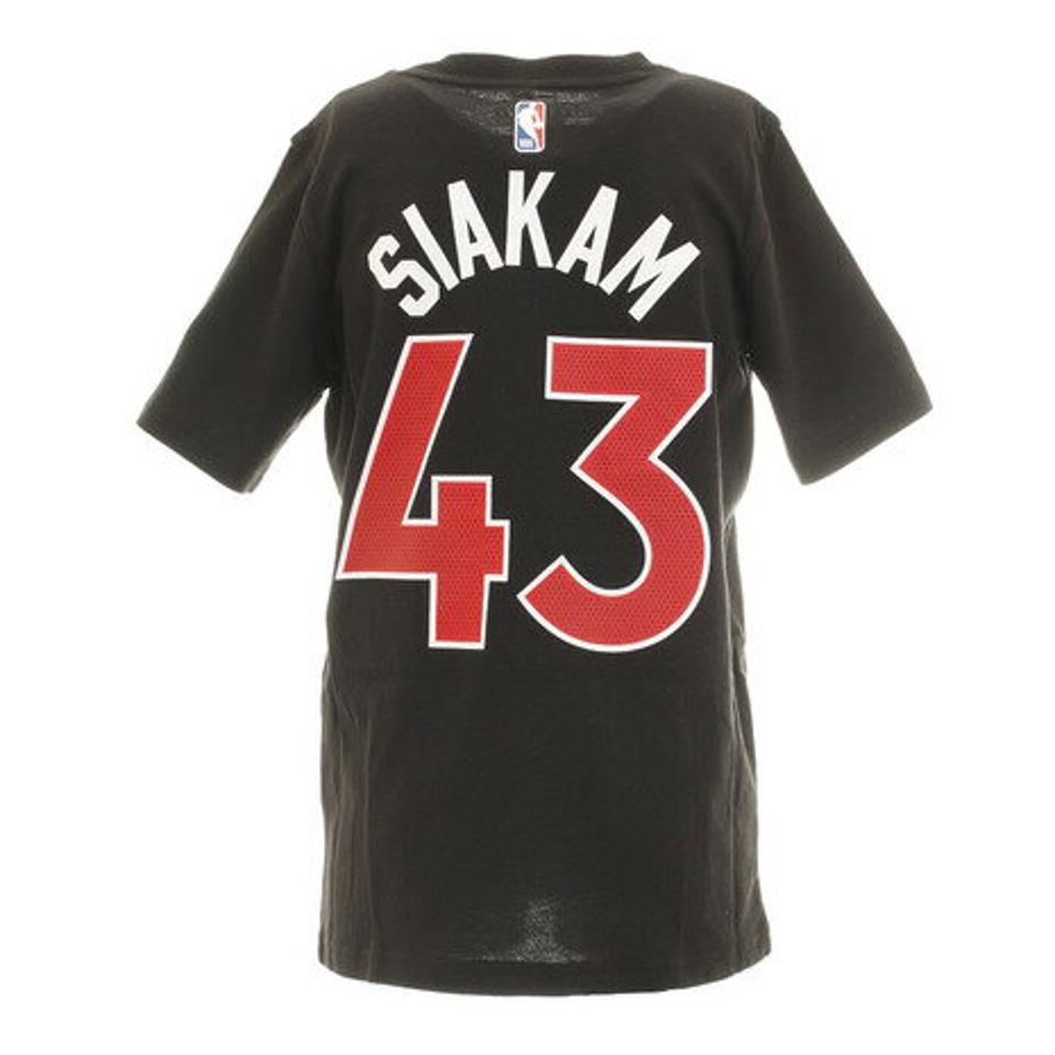 エヌビーエー(NBA)(キッズ)ジュニア パスカル・シアカム トロント・ラプターズ ステートメント ネーム&ナンバーTシャツ PY2B7BCJS-Siakam バスケット NBA