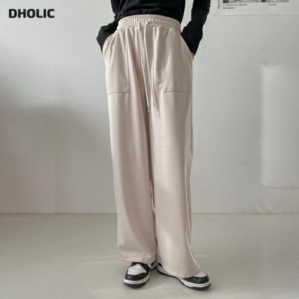 【マラソン特価】ポケットドロストスウェットパンツ・p004422 レディース 【pt】パンツ ロング丈 単色 無地 シンプル ベーシック ドロスト スウェット トレーナー ウエストゴム ワイド 秋 冬 カジュアル ラフ ゆったり 楽ちん 韓国ファッション MKT セール