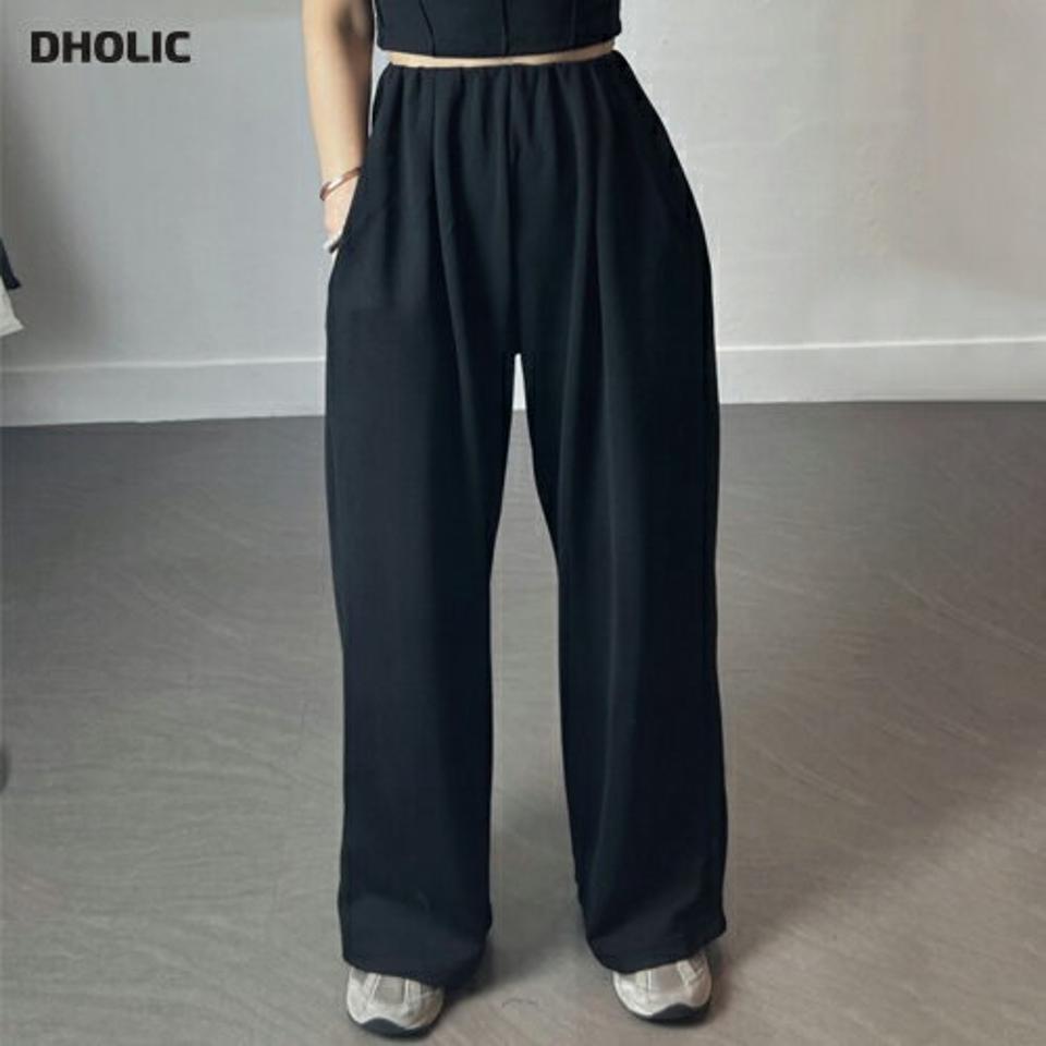 テンセル混タックスウェットパンツ・p004327 レディース 【pt】パンツ ロング丈 単色 無地 シンプル ベーシック タック スウェット トレーナー テンセル混 春 夏 秋 カジュアル ラフ ゆったり 楽ちん ウエストゴム 韓国ファッション MKT