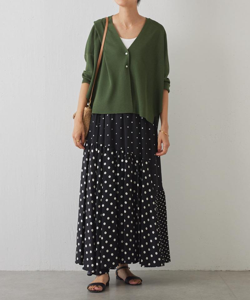 サラッとカーデ