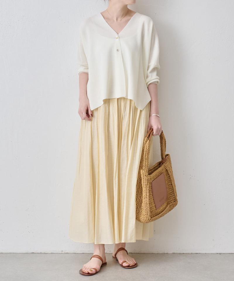 サラッとカーデ