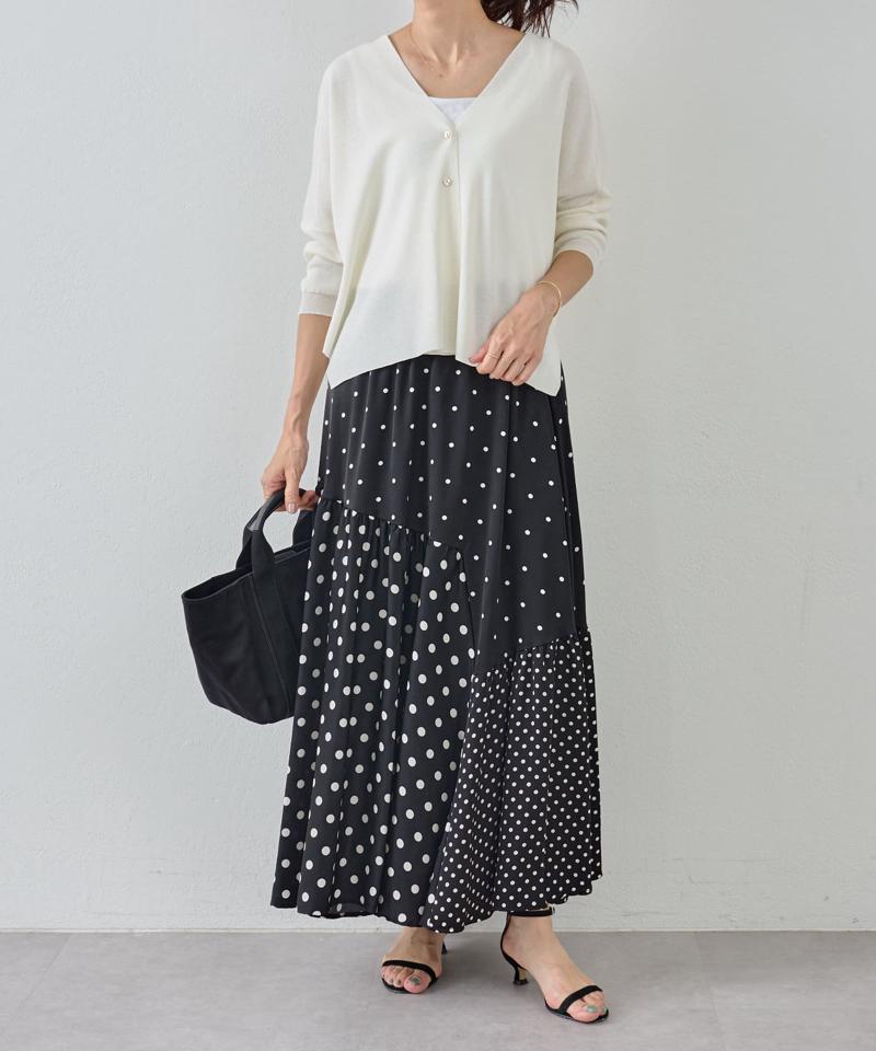 サラッとカーデ