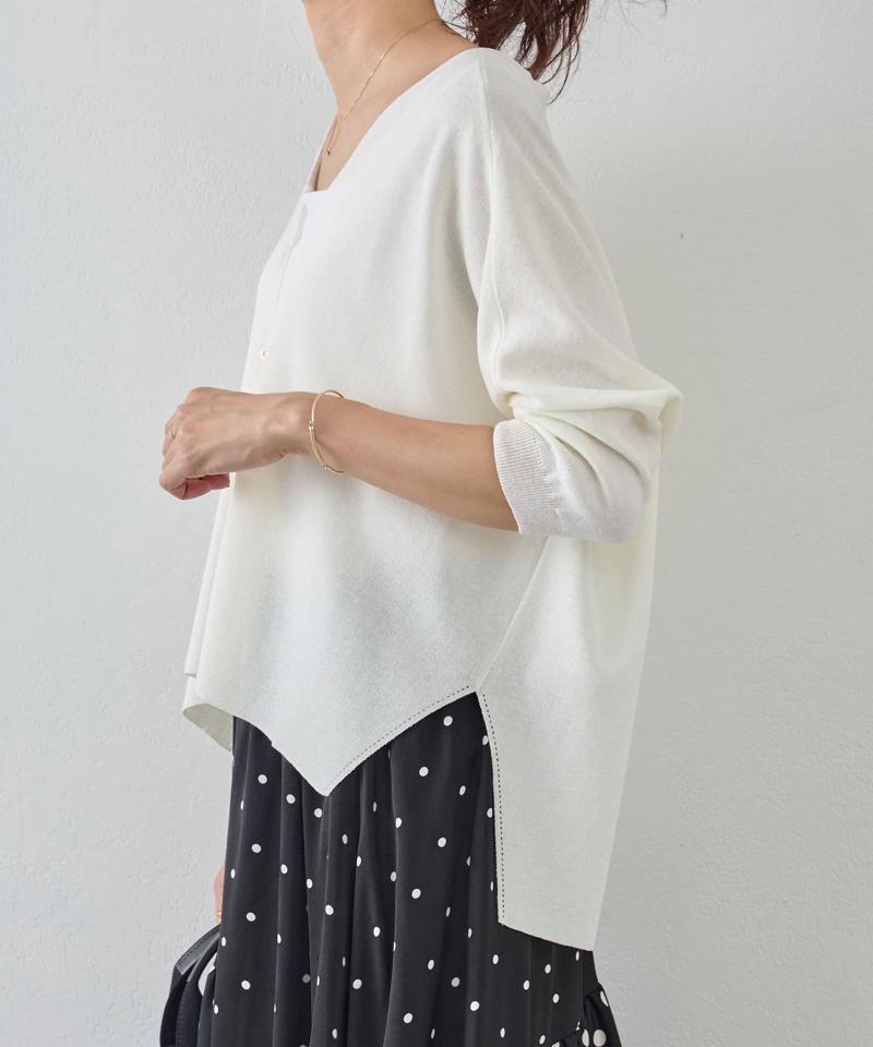 サラッとカーデ