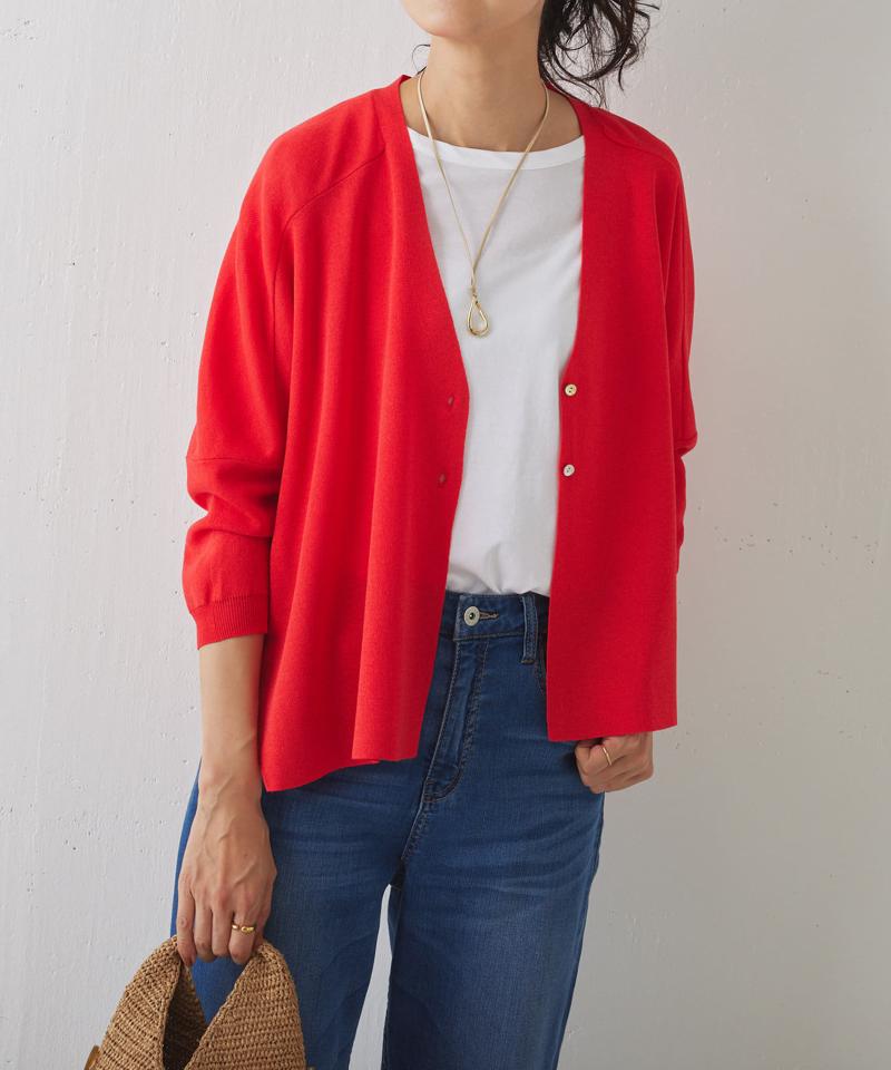 サラッとカーデ