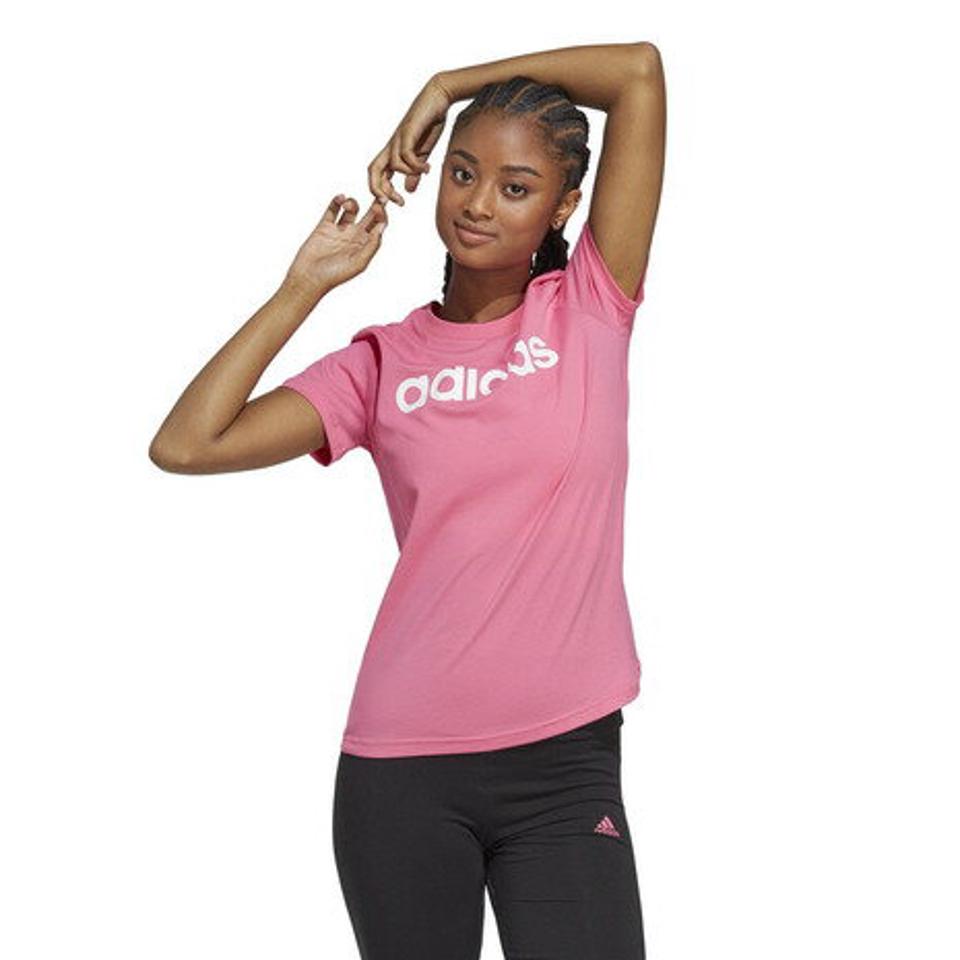 アディダス(adidas)(レディース)半袖Tシャツ レディース ラウンジウェア エッセンシャルズ スリム 28869-ID0034