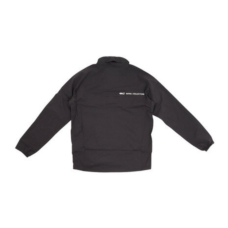ロイヤルコレクション（ROYALCOLLECTION）（メンズ）ゴルフウェア 収納袋付き メンズ レインウェア 撥水 防水 耐水 ストレッチ 軽量 上下セット RCS-2113 BLK