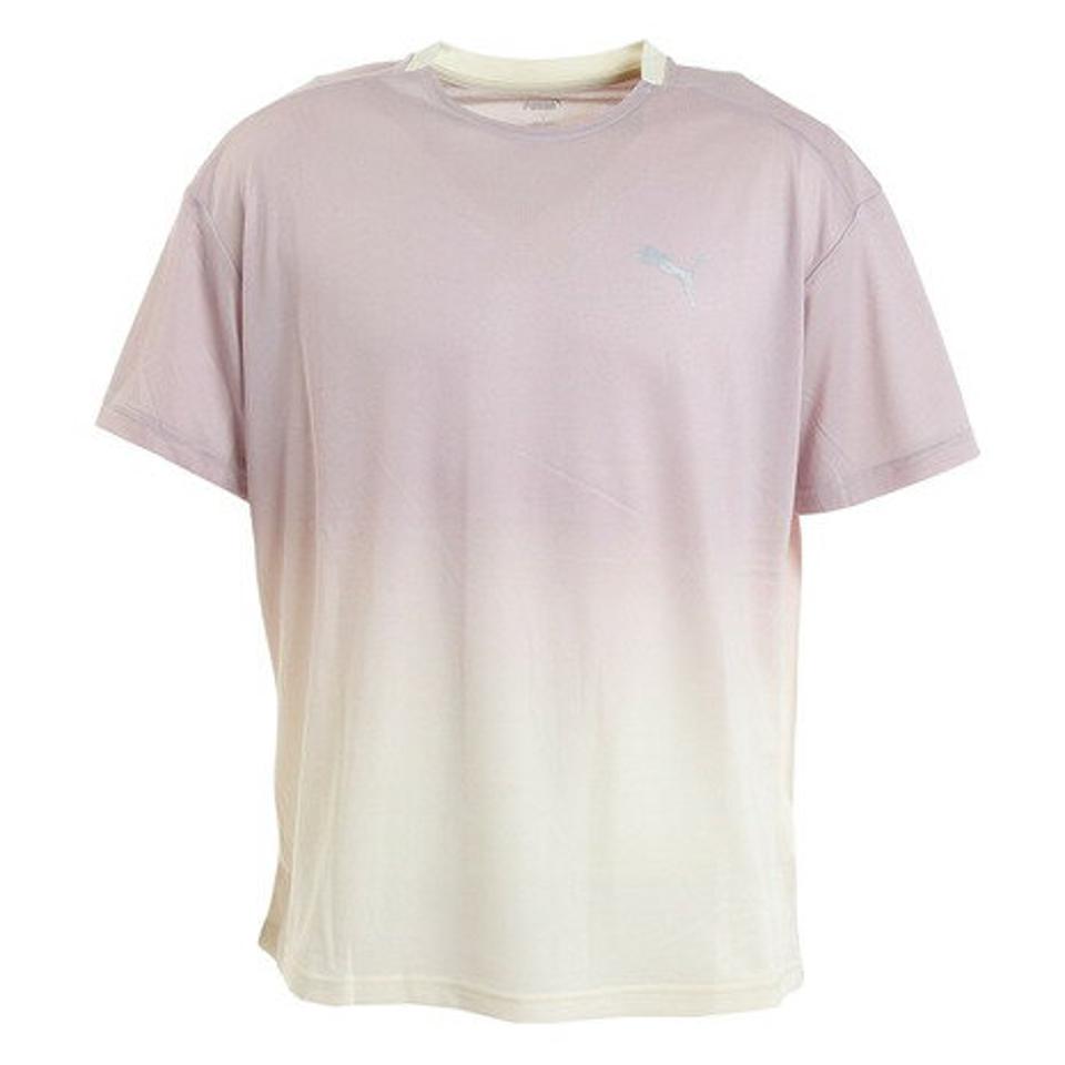 プーマ(PUMA)(メンズ)STYLE TECH AOP 半袖Tシャツ 676861 78 LGRY