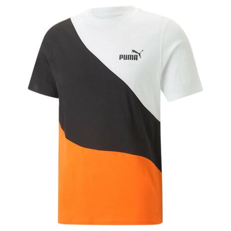 【6/5 24h限定 エントリー&対象4店舗買い回りで最大P10倍!】プーマ(PUMA)(メンズ)半袖 Tシャツ メンズ PUMA POWER キャット 675736 23 ORG