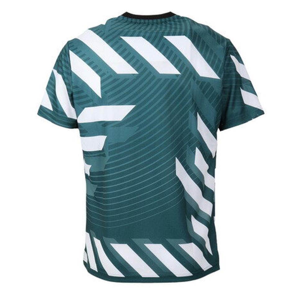 ウイルソン（Wilson）（メンズ）テニスウェア ステップス プラクティス Tシャツ 紫外線遮蔽率90%以上 UVカット 紫外線対策 吸水速乾 413203-DGN