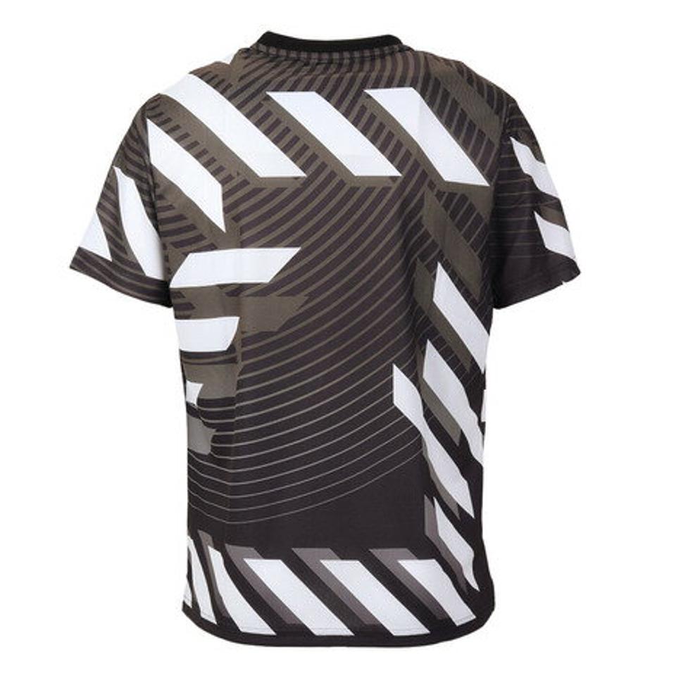 ウイルソン（Wilson）（メンズ）テニスウェア ステップス プラクティス Tシャツ 紫外線遮蔽率90%以上 UVカット 紫外線対策 吸水速乾 413203-BK