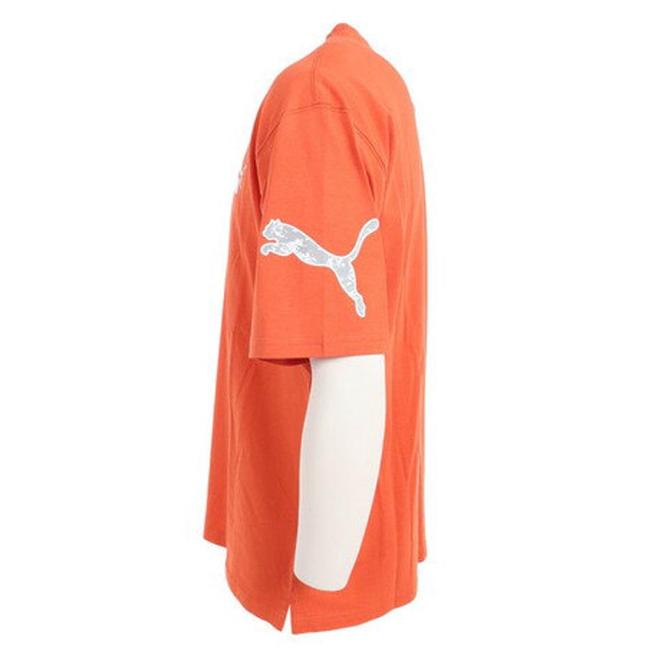 プーマ(PUMA)(メンズ)半袖Tシャツ メンズ POWER サマーTシャツ 675706 94 ORG