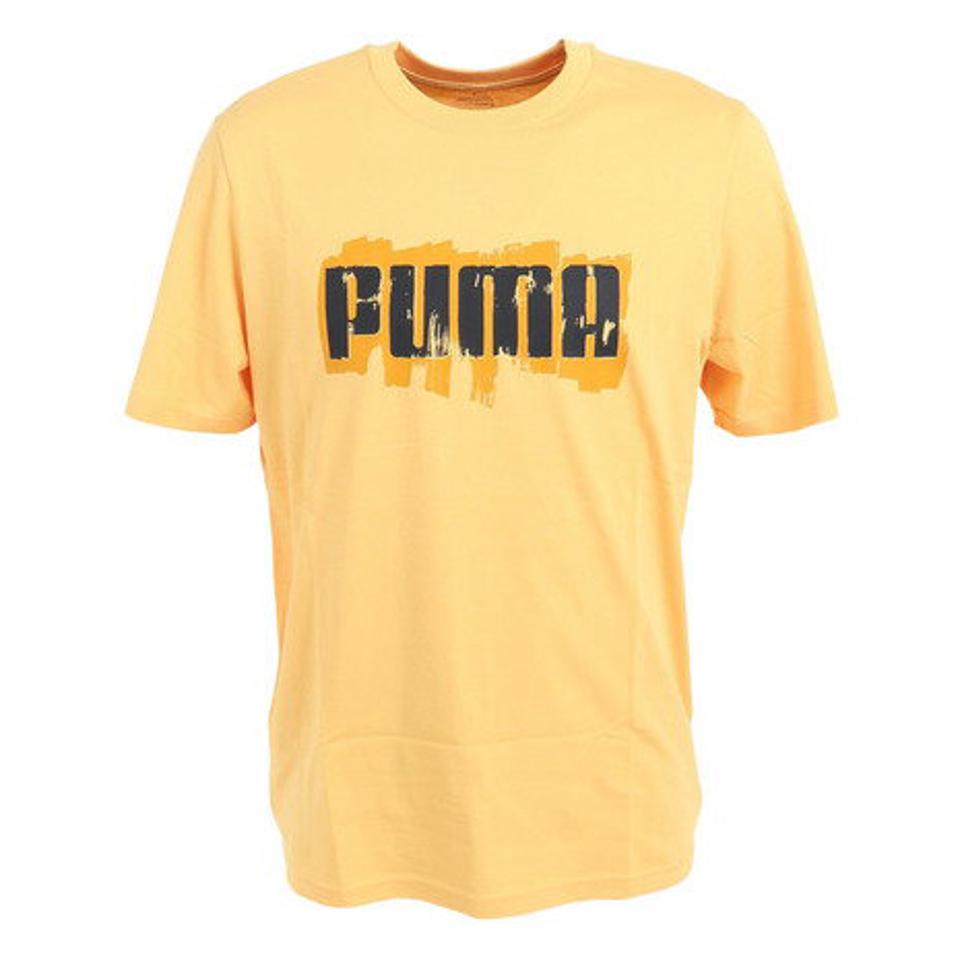 プーマ（PUMA）（メンズ）半袖Tシャツ メンズ ワーディング グラフィック 675641